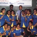 Under 15 Badminton Champions