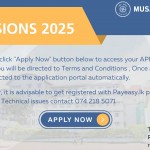 Apply NOW Advertisment 2025
