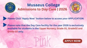 Admissions to Day Care 2026